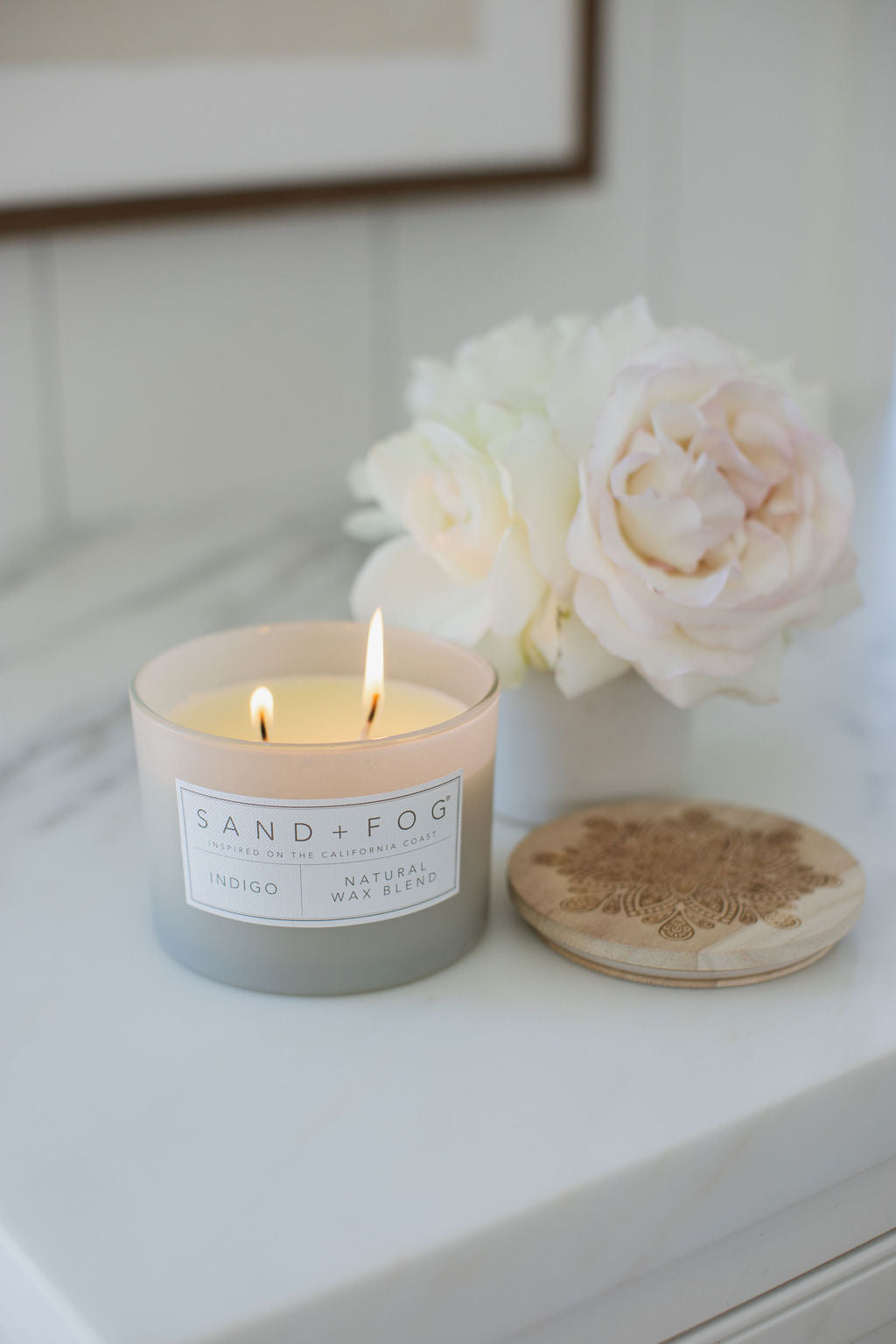 Scented Indigo 12 oz scented candle