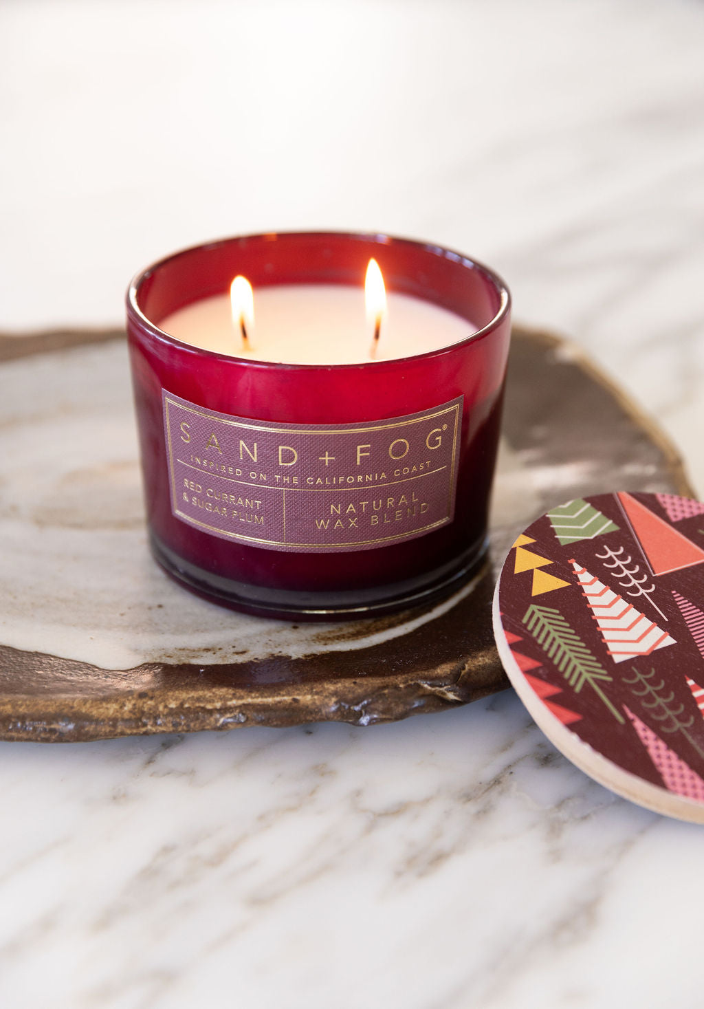 Scented Red Currant & Sugar Plum 12 oz scented candle