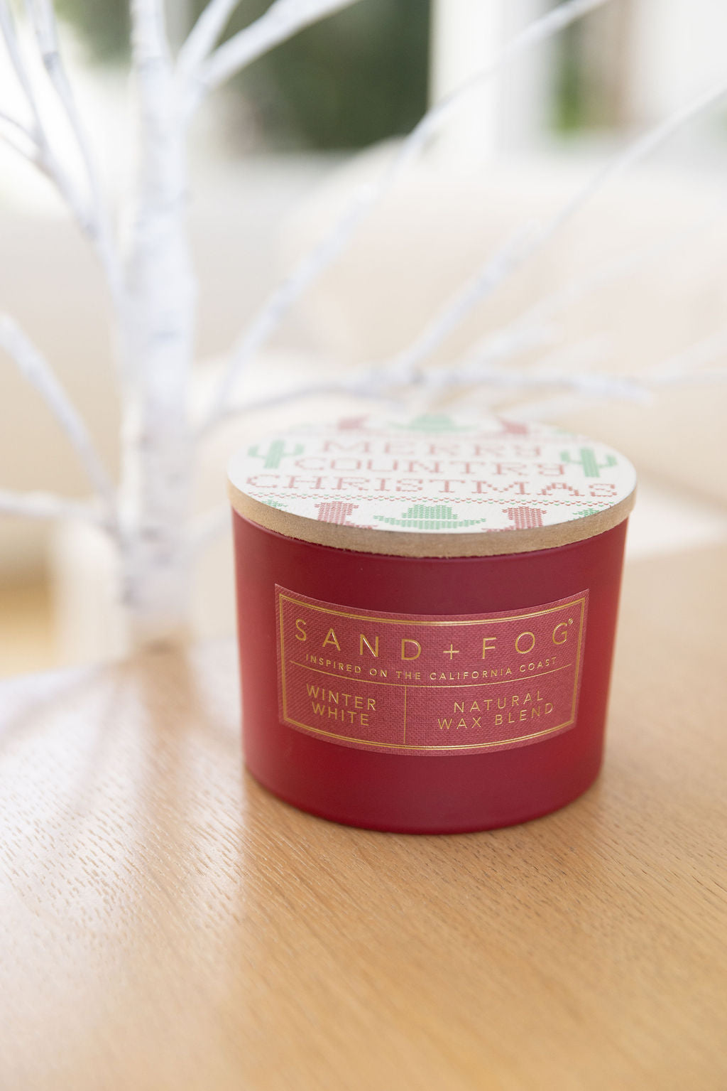 Scented Winter White 12 oz scented candle