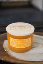 Scented White Pumpkin 12 oz scented candle