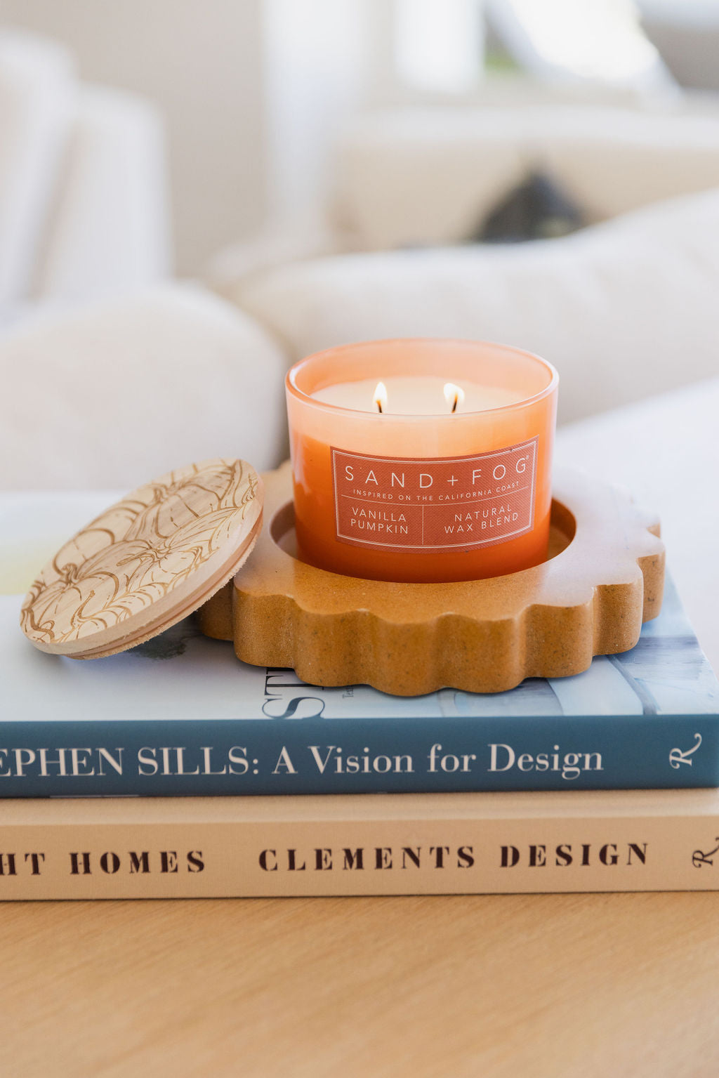 Scented Vanilla Pumpkin 12 oz scented candle