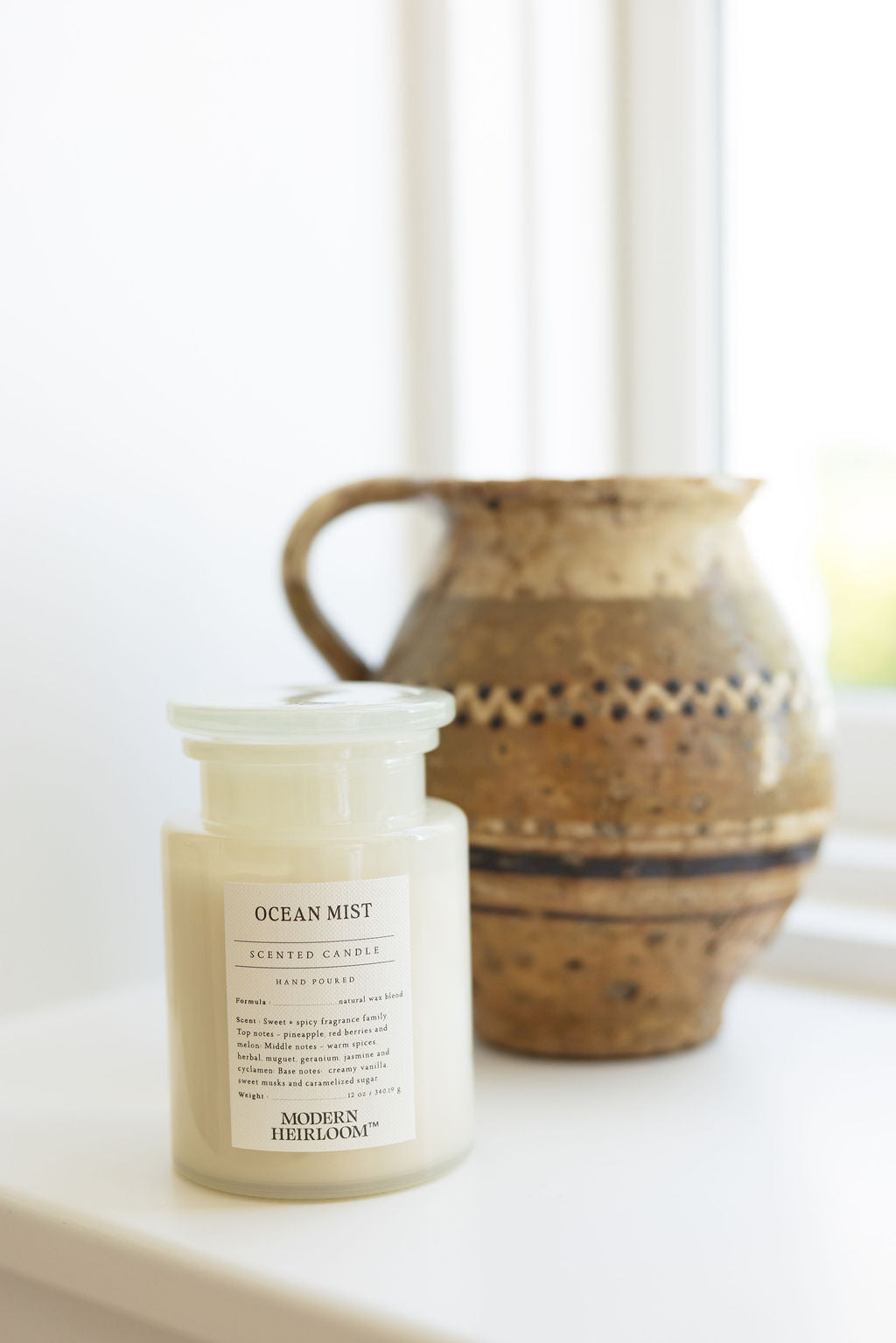 Scented Ocean Mist 12 oz scented candle
