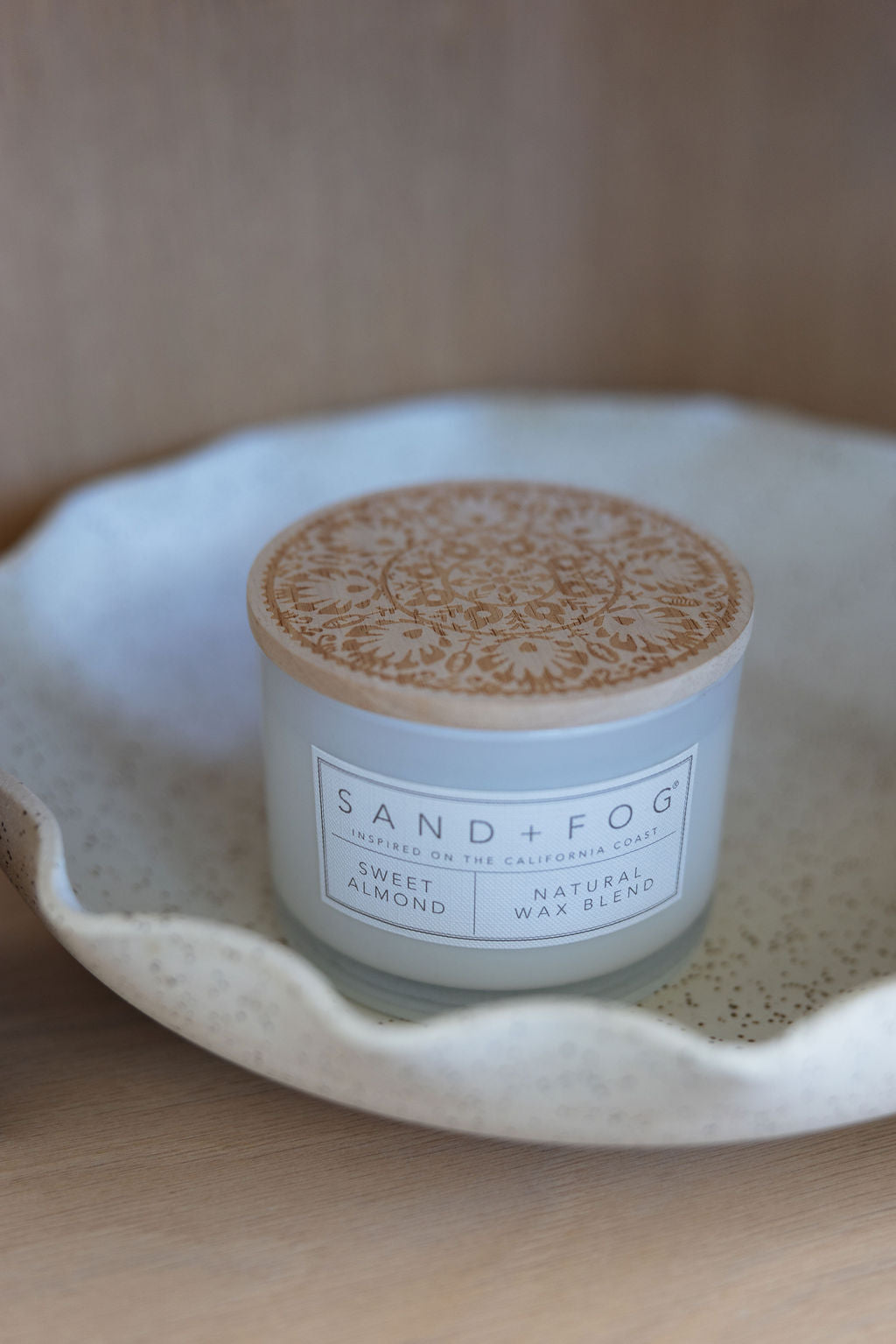 Scented Sweet Almond 12 oz scented candle
