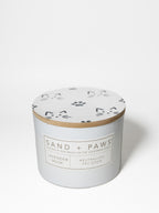 Scented Sand + Paws Lavender Musk 12 oz scented candle