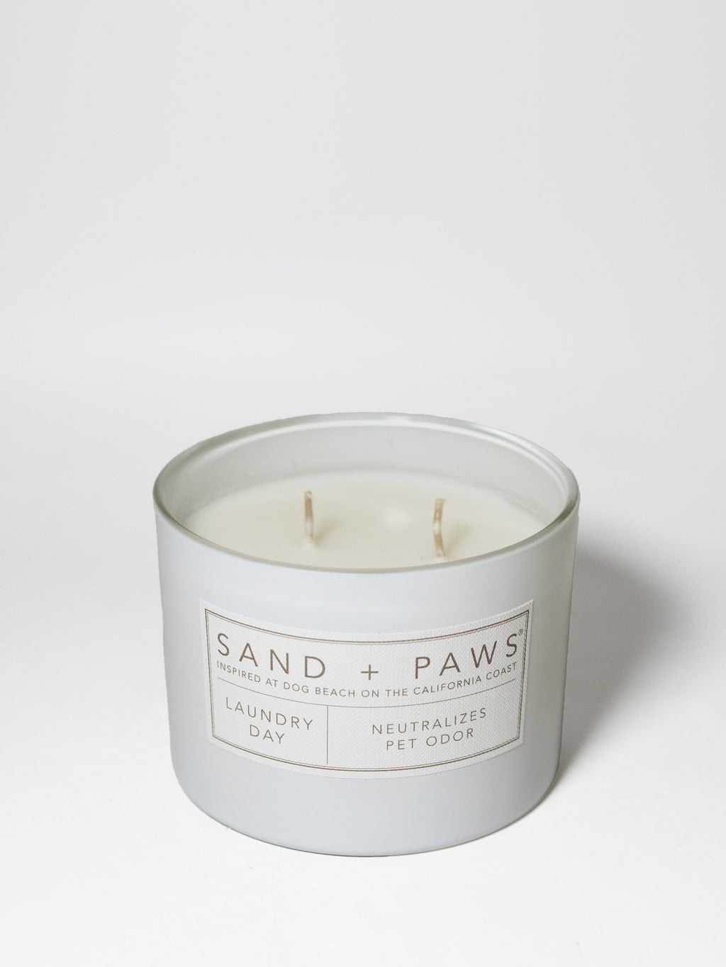 Scented Sand + Paws Laundry Day 12 oz scented candle