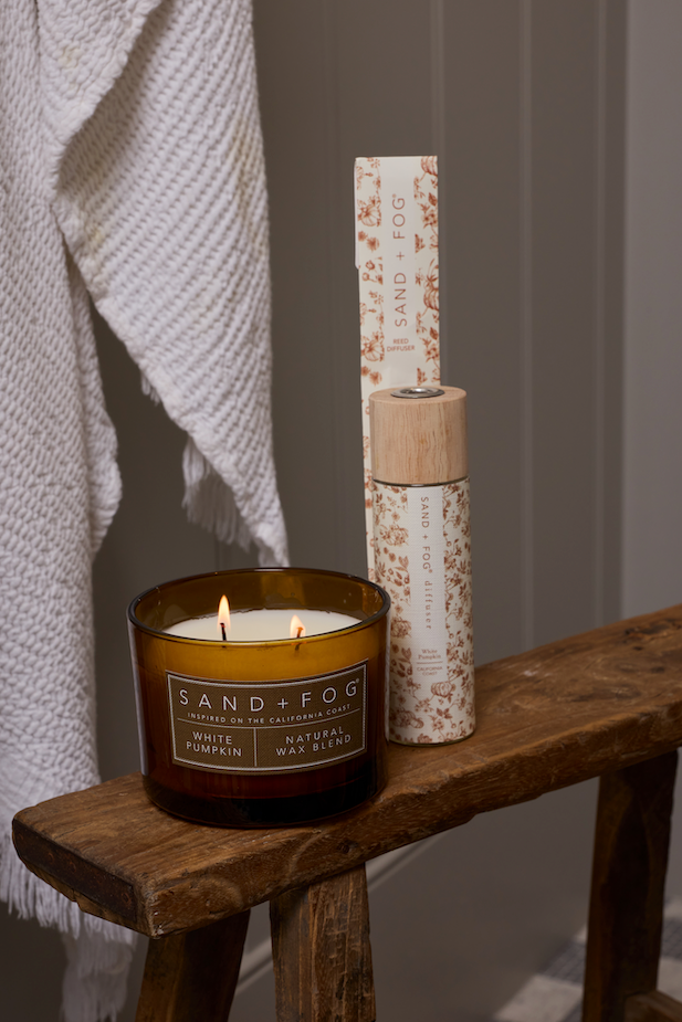 Scented White Pumpkin 12 oz scented candle