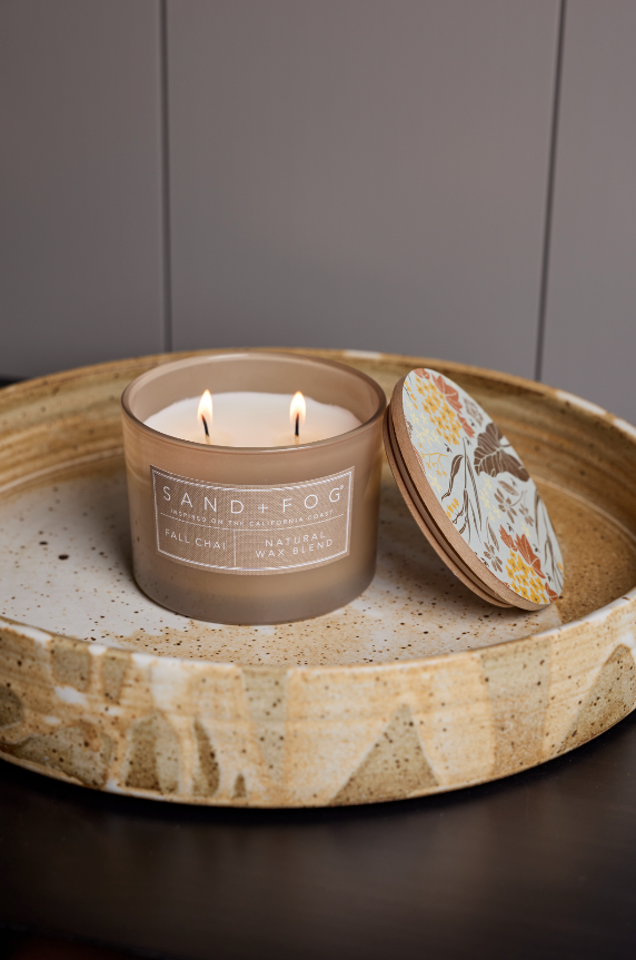 Scented Fall Chai 12 oz scented candle