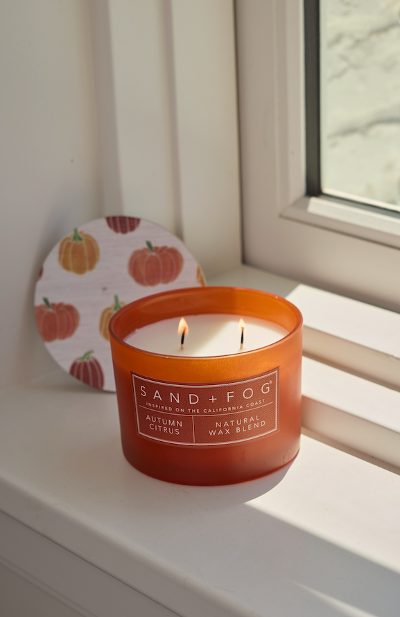 Scented Autumn Citrus 12 oz scented candle
