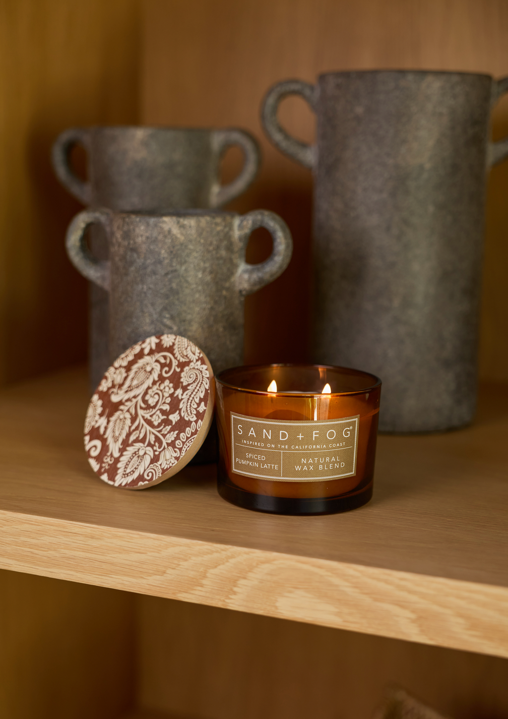 Scented Spiced Pumpkin Latte 12 oz scented candle