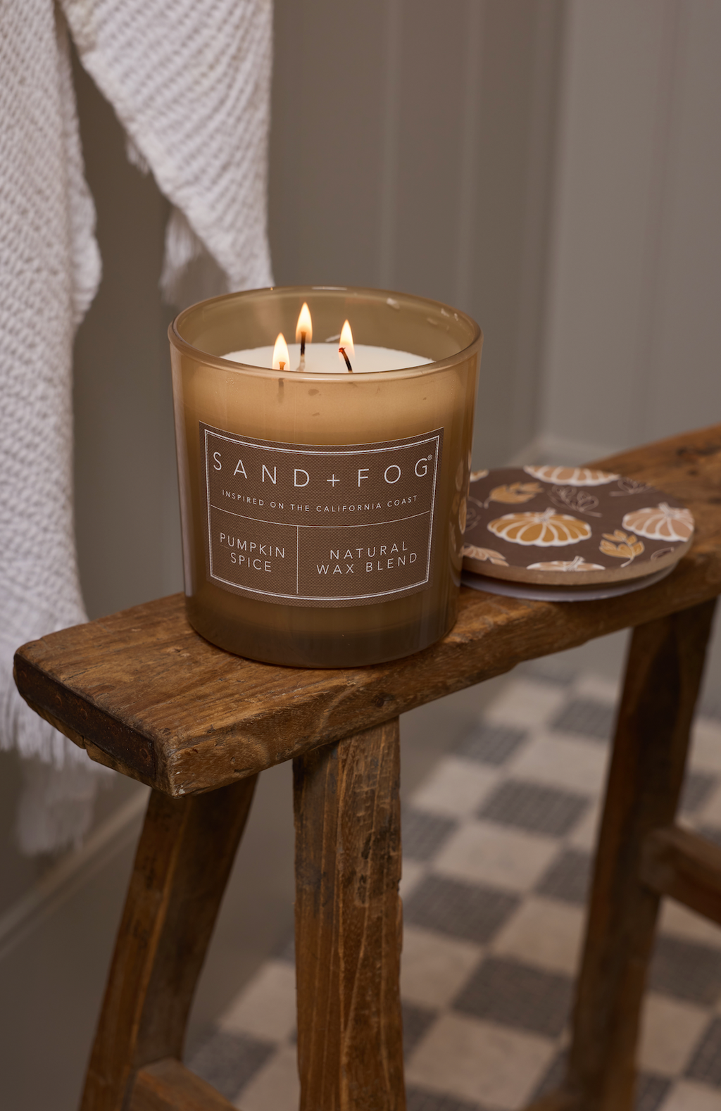 Scented Pumpkin Spice 21 oz scented candle