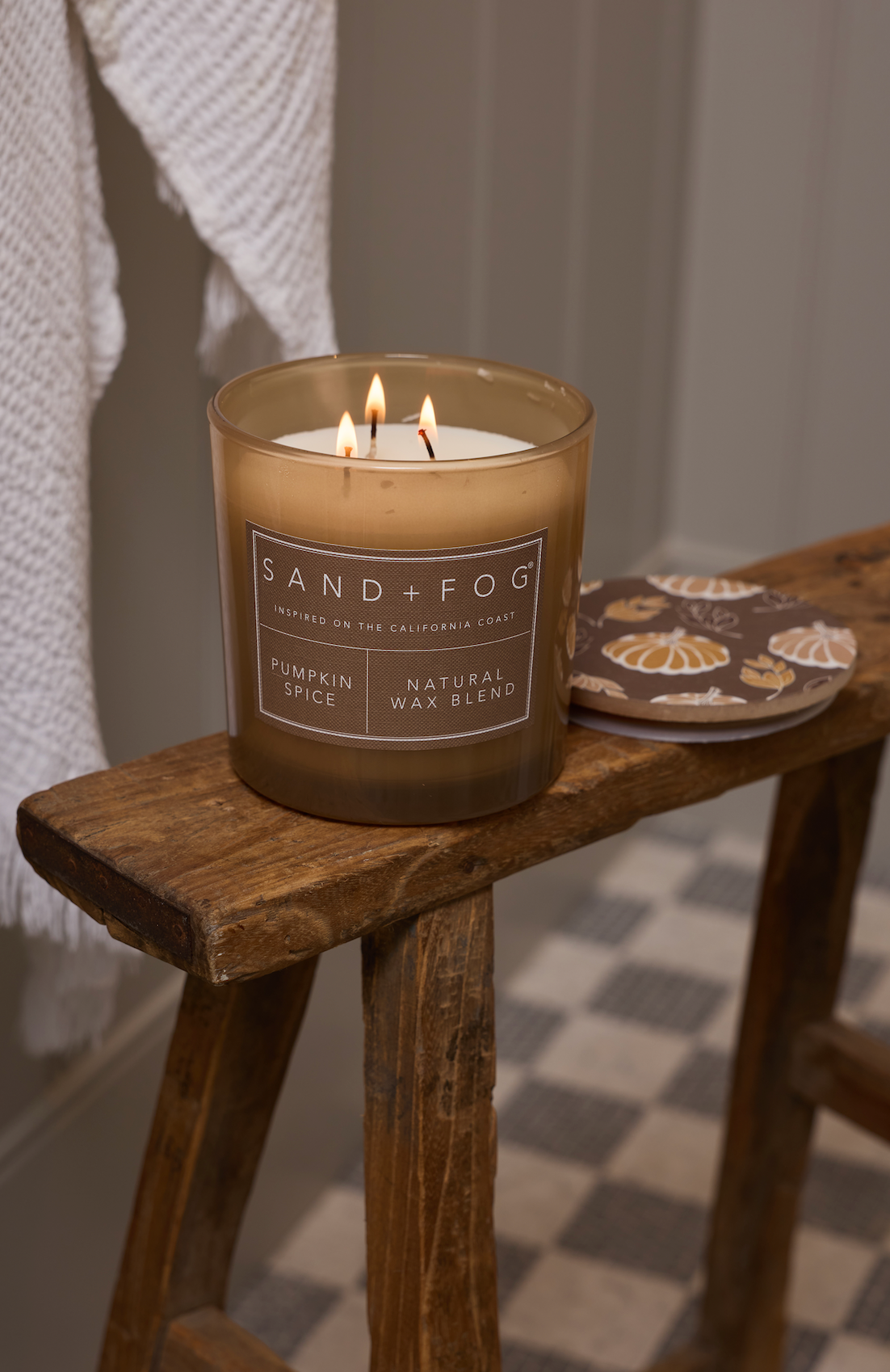 Scented Pumpkin Spice 21 oz scented candle