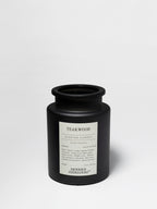 Scented Teakwood 12 oz scented candle