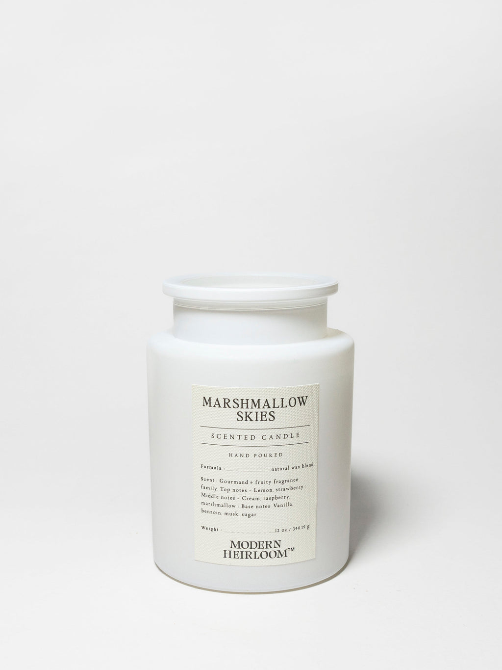 Scented Marshmallow Skies 12 oz scented candle