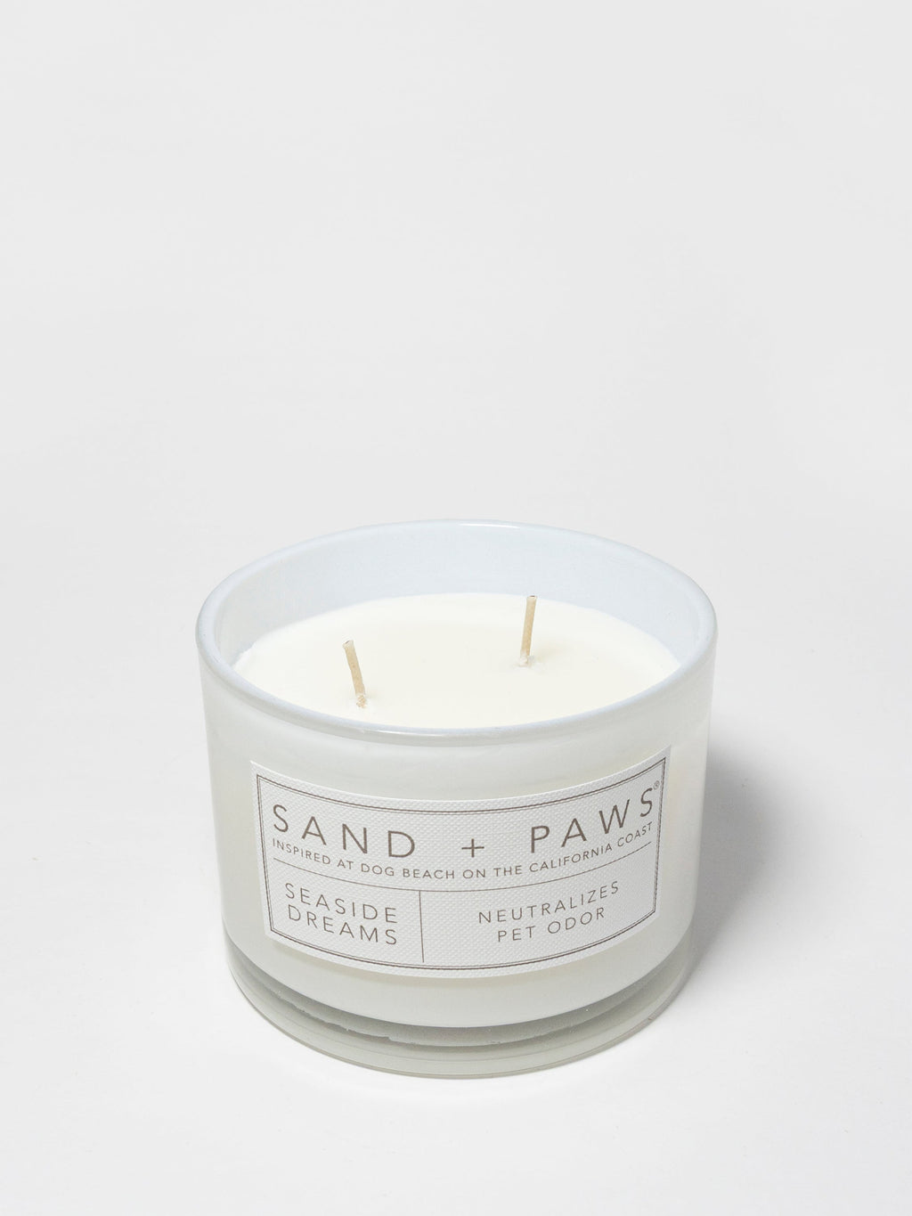 Scented Sand + Paws Seaside Dreams 12 oz scented candle