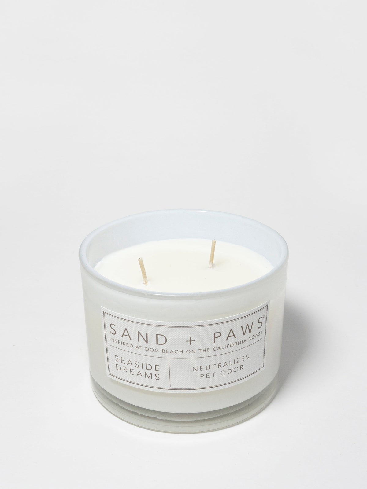 Scented Sand + Paws Seaside Dreams 12 oz scented candle