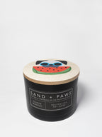 Scented Sand + Paws Guava Mango 12 oz scented candle