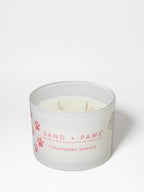Scented Sand + Paws Strawberry Mimosa 12 oz scented candle