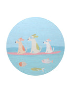 Scented Sand + Paws Clean Waves 12 oz scented candle