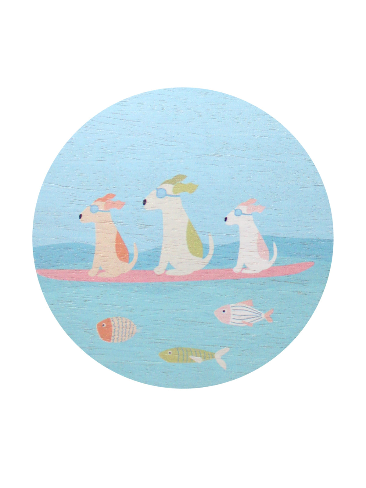 Scented Sand + Paws Clean Waves 12 oz scented candle