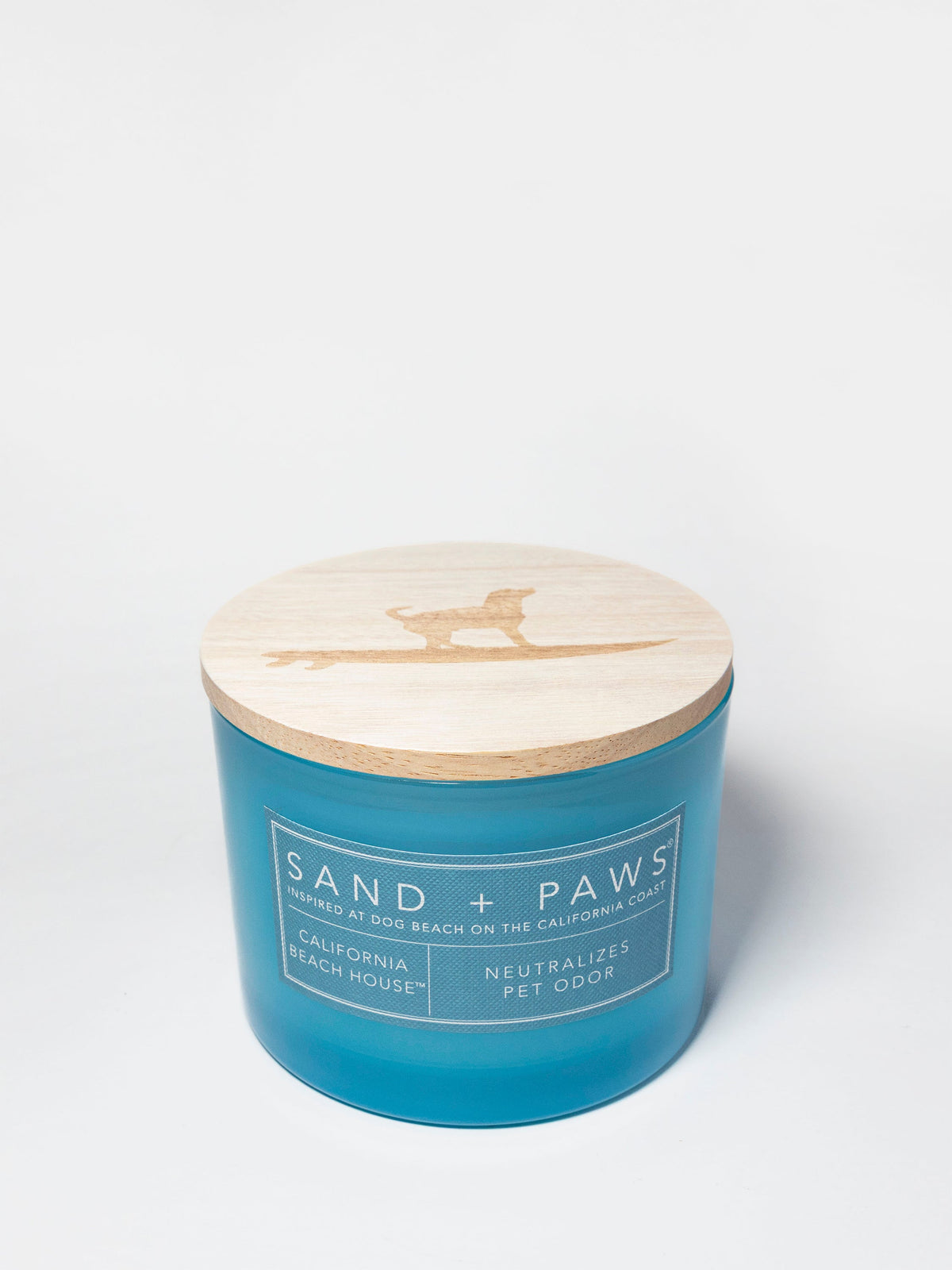 Scented Sand + Paws California Beach House 12 oz scented candle