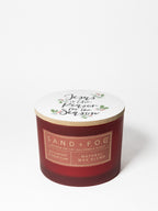 Scented Red Currant & Sugar Plum 12 oz scented candle